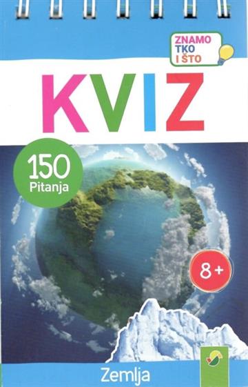 Knjiga Kviz: Zemlja autora Grupa autora izdana 2026 kao meki uvez dostupna u Knjižari Znanje.