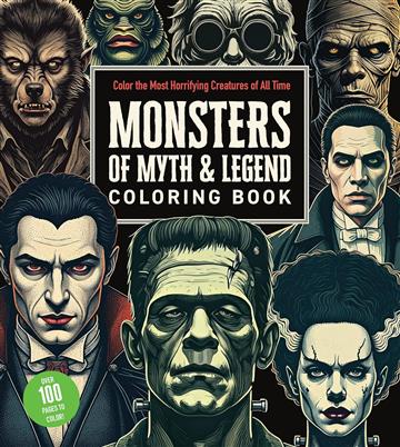 Knjiga Monsters of Myth and Legend Coloring Book autora Chartwell Books izdana 2025 kao meki uvez dostupna u Knjižari Znanje.