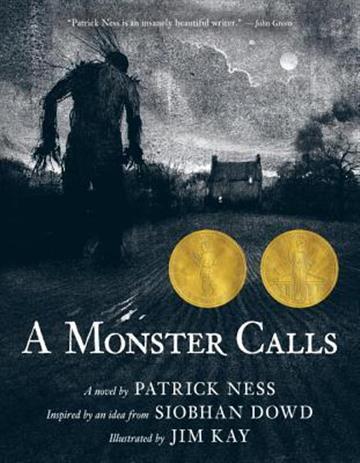 Knjiga A Monster Calls, Illustrated Ed. autora Patrick Ness, Jim Kay izdana 2013 kao meki uvez dostupna u Knjižari Znanje.
