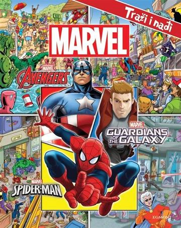 Knjiga Marvel: Traži i nađi autora  izdana 2024 kao meki uvez dostupna u Knjižari Znanje.