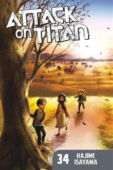 Knjiga Attack on Titan vol. 34 autora Hajime Isayama izdana 2021 kao meki uvez dostupna u Knjižari Znanje.