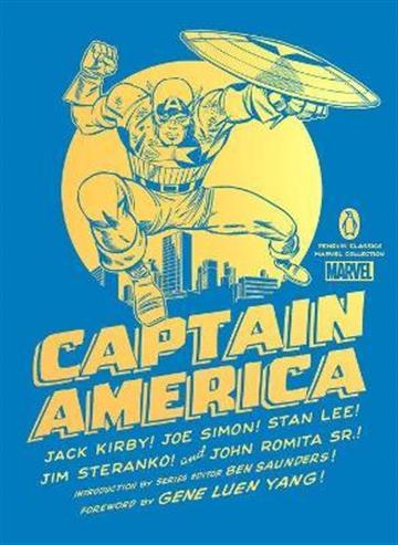 Knjiga Captain America autora Jack Kirby izdana 2022 kao tvrdi uvez dostupna u Knjižari Znanje.