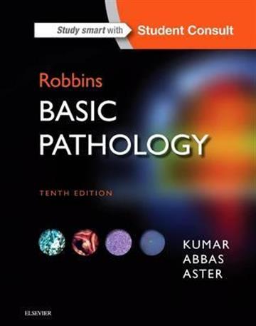 Knjiga Robbins Basic Pathology 10E autora Vinay Kumar,  Jon C. Aster izdana 2017 kao tvrdi uvez dostupna u Knjižari Znanje.