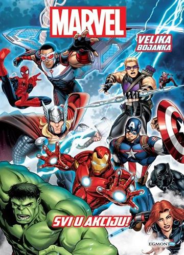 Knjiga Marvel: Velika bojanka; Svi u akciji autora  izdana 2024 kao meki uvez dostupna u Knjižari Znanje.