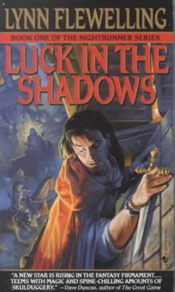 Knjiga Luck in the Shadows autora Lynn Flewelling izdana 1996 kao meki uvez dostupna u Knjižari Znanje.