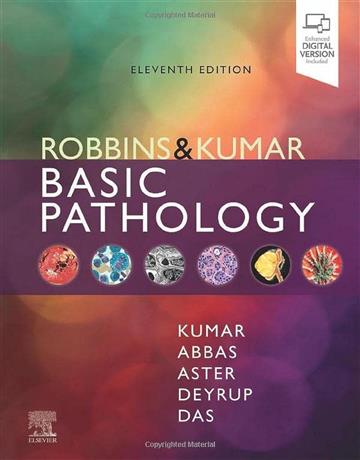 Knjiga Robbins Basic Pathology, Kumar 11E autora Vinay Kumar izdana 2022 kao tvrdi uvez dostupna u Knjižari Znanje.
