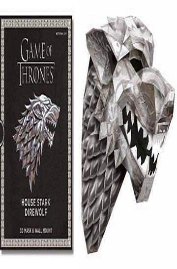 Knjiga Game of Thrones Mask: House Stark Direwolf autora Steve Wintercroft izdana 2017 kao ostalo dostupna u Knjižari Znanje.