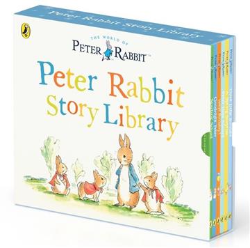 Knjiga Peter Rabbit Storytime Library autora Beatrix Potter izdana 2023 kao tvrdi uvez dostupna u Knjižari Znanje.