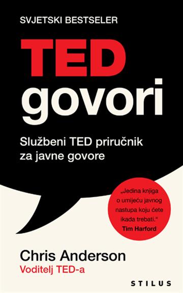 Knjiga TED govori autora Chris Anderson izdana 2025 kao meki uvez dostupna u Knjižari Znanje.