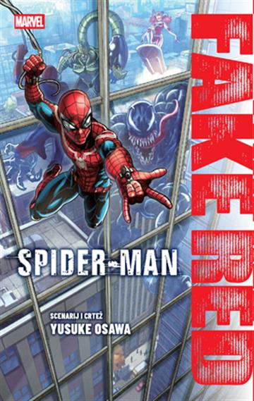 Knjiga Spider-Man: Fake red autora Yusuke Osawa izdana 2025 kao meki uvez dostupna u Knjižari Znanje.