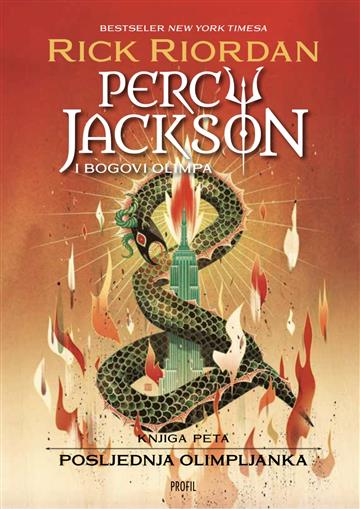 Knjiga Percy Jackson i bogovi Olimpa: Posljednja Olimpljanka autora Rick Riordan izdana 2024 kao meki uvez dostupna u Knjižari Znanje.