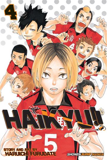 Knjiga Haikyu!!, vol. 04 autora Haruichi Furudate izdana 2016 kao meki uvez dostupna u Knjižari Znanje.