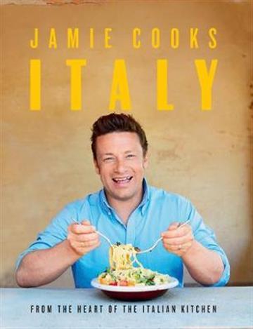 Knjiga Jamie Cooks Italy autora Jamie Oliver izdana 2018 kao tvrdi uvez dostupna u Knjižari Znanje.