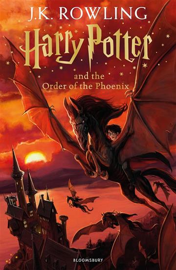Knjiga Harry Potter and the Order of the Phoenix autora J.K. Rowling izdana 2014 kao tvrdi uvez dostupna u Knjižari Znanje.