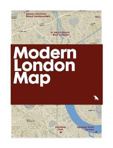 Knjiga Modern London Map autora Robin Wilson izdana 2022 kao  dostupna u Knjižari Znanje.