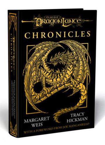 Knjiga Dragonlance Chronicles autora Margaret Weis izdana 2025 kao tvrdi uvez dostupna u Knjižari Znanje.