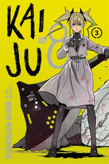 Knjiga Kaiju No. 8, vol. 03 autora Naoya Matsumoto izdana 2022 kao meki uvez dostupna u Knjižari Znanje.