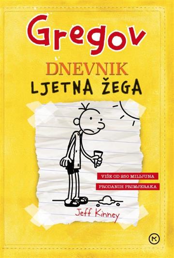 Knjiga Gregov dnevnik 4: Ljetna žega autora Jeff Kinney izdana 2025 kao tvrdi uvez dostupna u Knjižari Znanje.