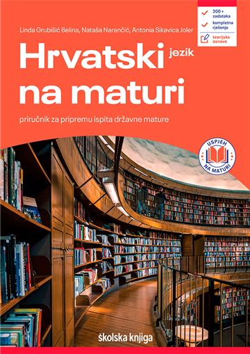 Knjiga Hrvatski jezik na maturi - priručnik za pripremu ispita državne mature autora Linda Grubišić Belina izdana  kao meki uvez dostupna u Knjižari Znanje.
