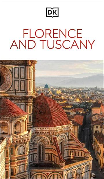 Knjiga Travel Guide Florence and Tuscany autora DK Eyewitness izdana 2025 kao meki uvez dostupna u Knjižari Znanje.