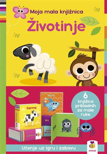 Knjiga Moja mala knjižnica: Životinje autora Grupa autora izdana 2025 kao tvrdi uvez dostupna u Knjižari Znanje.