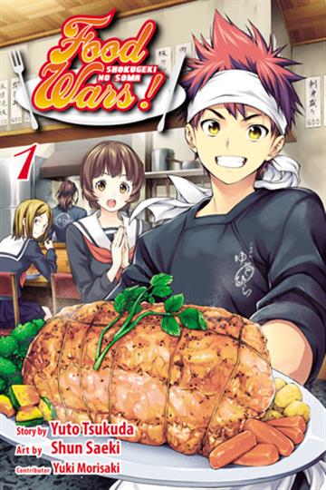 Knjiga Food Wars!: Shokugeki no Soma, vol. 01 autora Yuto Tsukudo izdana 2014 kao meki uvez dostupna u Knjižari Znanje.