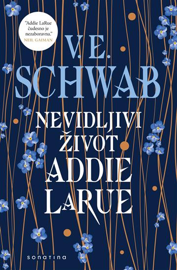 Knjiga Nevidljivi život Addie LaRue autora V. E. Schwab izdana 2021 kao meki uvez dostupna u Knjižari Znanje.