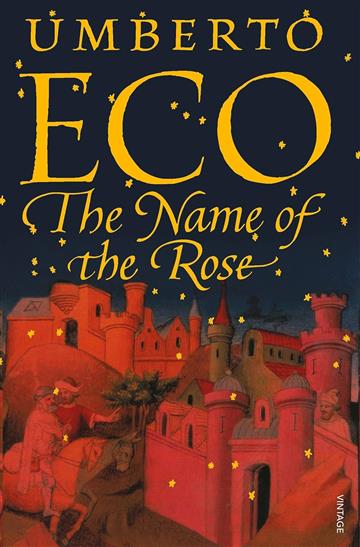 Knjiga Name of the Rose autora Umberto Eco izdana 1992 kao meki uvez dostupna u Knjižari Znanje.