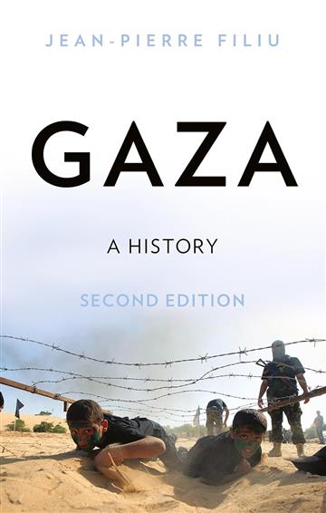 Knjiga Gaza: History 2E autora Pierre Filiu Jean izdana 2024 kao meki uvez dostupna u Knjižari Znanje.