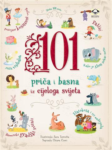 Knjiga 101 Priča i basna iz cijelog svijeta autora Grupa autora izdana 2025 kao meki uvez dostupna u Knjižari Znanje.