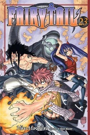 Knjiga Fairy Tail, vol. 23 autora Hiro Mashima izdana 2013 kao meki uvez dostupna u Knjižari Znanje.