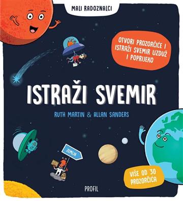 Knjiga Istraži svemir autora Ruth Martin izdana 2026 kao tvrdi uvez dostupna u Knjižari Znanje.