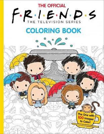 Knjiga Official Friends Coloring Book autora Micol Ostow izdana 2021 kao meki uvez dostupna u Knjižari Znanje.