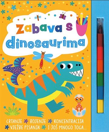 Knjiga Zabava s dinosaurima autora Grupa autora izdana 2026 kao meki uvez dostupna u Knjižari Znanje.