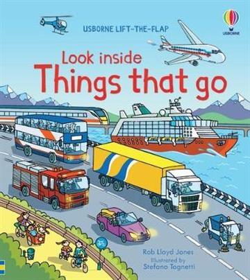 Knjiga Look inside: things that go autora Rob Lloyd Jones izdana 2013 kao tvrdi uvez dostupna u Knjižari Znanje.