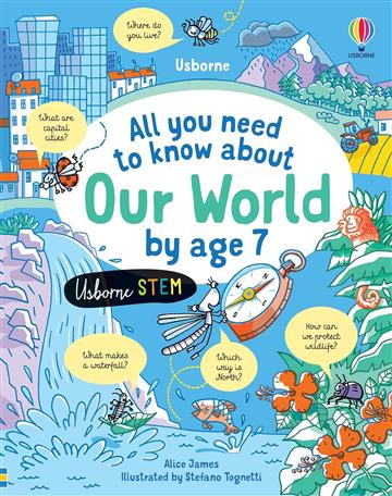 Knjiga All You Need To Know About The World autora Usborne izdana 2022 kao tvrdi uvez dostupna u Knjižari Znanje.