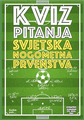 Knjiga Kviz pitanja - svjetska nogometna prvenstva autora Grupa autora izdana 2026 kao meki uvez dostupna u Knjižari Znanje.
