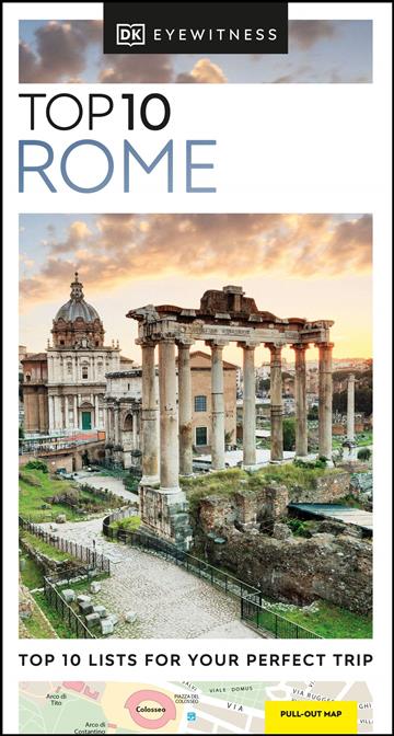 Knjiga Top 10 Rome autora DK Eyewitness izdana 2021 kao meki uvez dostupna u Knjižari Znanje.