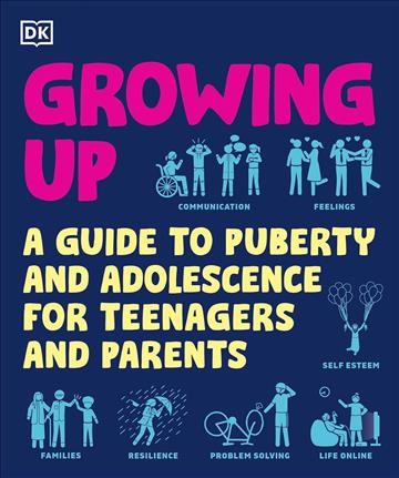 Knjiga Growing Up autora DK izdana 2024 kao meki uvez dostupna u Knjižari Znanje.