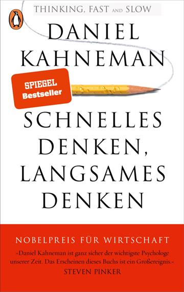 Knjiga Schnelles Denken, langsames Denken autora Daniel Kahneman izdana 2016 kao meki uvez dostupna u Knjižari Znanje.