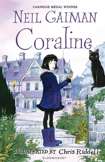 Knjiga Coraline autora Neil Gaiman izdana 2013 kao meki uvez dostupna u Knjižari Znanje.