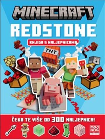 Knjiga Minecraft Redstone knjiga s naljepnicama autora Grupa autora izdana 2026 kao meki uvez dostupna u Knjižari Znanje.