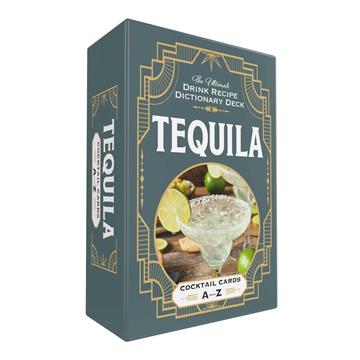 Knjiga Tequila Cocktail Cards A-Z autora Adams Media izdana 2024 kao  dostupna u Knjižari Znanje.
