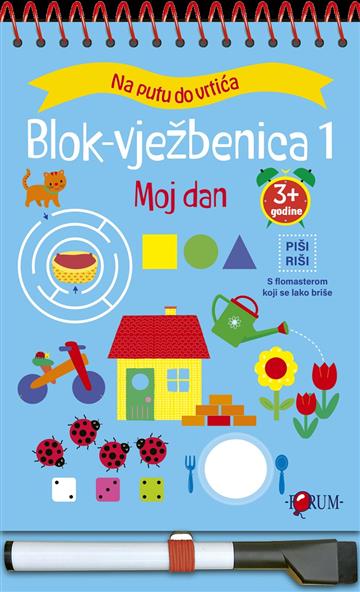 Knjiga Blok vježbenica 1 autora  izdana 2024 kao tvrdi uvez dostupna u Knjižari Znanje.