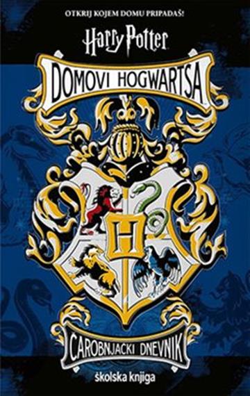 Knjiga Harry Potter – Domovi Hogwartsa – Čarobnjački dnevnik autora  izdana 2022 kao tvrdi uvez dostupna u Knjižari Znanje.