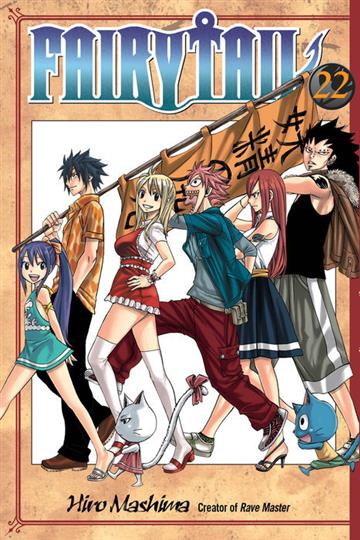 Knjiga Fairy Tail, vol. 22 autora Hiro Mashima izdana 2012 kao meki uvez dostupna u Knjižari Znanje.