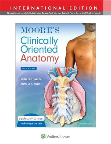 Knjiga Moore's Clinically Oriented Anatomy 9E ( INTL) autora Arthur F. Dalley izdana 2023 kao meki uvez dostupna u Knjižari Znanje.