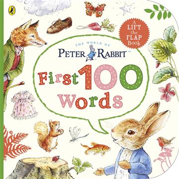 Knjiga Peter Rabbit Peter's First 100 Words autora  izdana 2023 kao tvrdi uvez dostupna u Knjižari Znanje.
