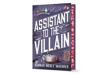 Knjiga Assistant to the Villain autora Hannah Nicole Maehrer izdana 2025 kao tvrdi uvez dostupna u Knjižari Znanje.