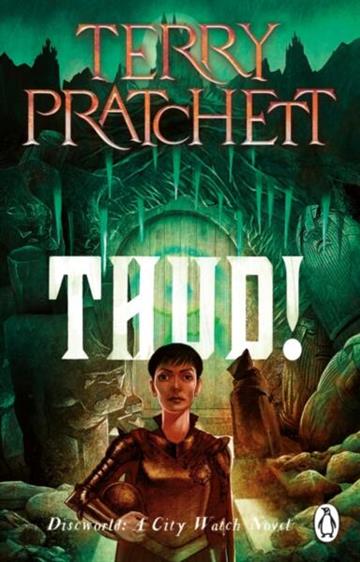 Knjiga Discworld 34: Thud!, 2022 Ed. autora Terry Pratchett izdana 2023 kao meki uvez dostupna u Knjižari Znanje.